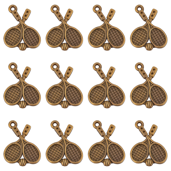 PandaHall UNICRAFTALE 80pcs Antique Bronze Tennis Racket Pendant Charms 18mm Vintage Alloy Badminton Racket Pendants Sports Dangle Pendant...
PandaHall UNICRAFTALE 80pcs Antique Bronze Tennis Racket Pendant Charms 18mm Vintage Alloy Badminton Racket Pendants Sports Dangle Pendant...