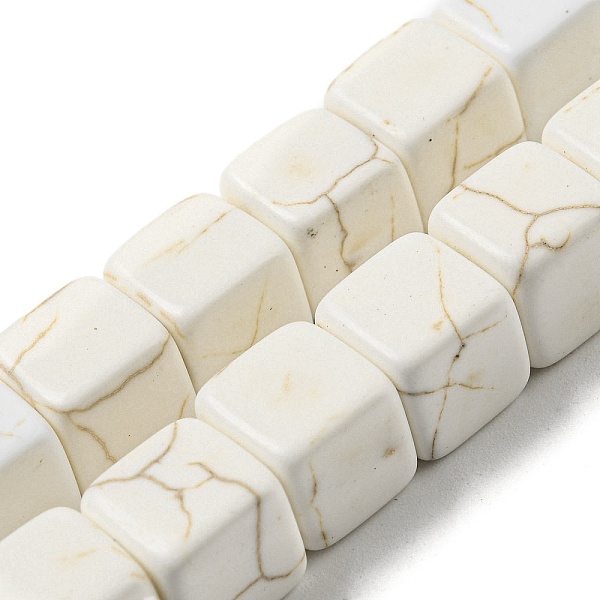 PandaHall Synthetic Howlite Beads Strands, Cube, 9~10x9~10x9~10mm, Hole: 1.5mm, about 39~40pcs/strand, 14.61~15.08 inch(37.1~38.3cm) Howlite...
PandaHall Synthetic Howlite Beads Strands, Cube, 9~10x9~10x9~10mm, Hole: 1.5mm, about 39~40pcs/strand, 14.61~15.08 inch(37.1~38.3cm) Howlite...