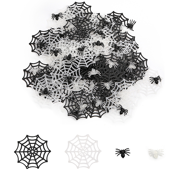 PandaHall CHGCRAFT 120Pcs 4 Style Plastic Toys, Scary Halloween Toys, Spider Web Coaster & Spider, Mixed Color, 13.5~54.5x21~51.5x1.5~6mm..., Multicolor
PandaHall CHGCRAFT 120Pcs 4 Style Plastic Toys, Scary Halloween Toys, Spider Web Coaster & Spider, Mixed Color, 13.5~54.5x21~51.5x1.5~6mm..., Multicolor