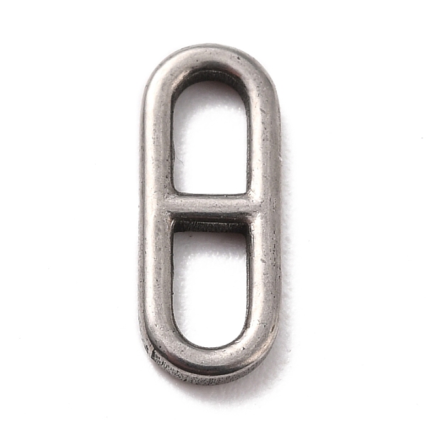 PandaHall 304 Stainless Steel Links Connectors, Oval, Stainless Steel Color, 13x5x1.5mm, Hole: 2.5x4.5mm 304 Stainless Steel Oval
PandaHall 304 Stainless Steel Links Connectors, Oval, Stainless Steel Color, 13x5x1.5mm, Hole: 2.5x4.5mm 304 Stainless Steel Oval