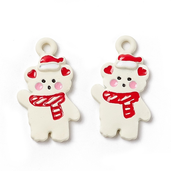 PandaHall Christmas Theme Spray Painted Alloy Enamel Pendants, Bear, White, 21.5x12.5x1.5mm, Hole: 1.6mm Alloy+Enamel Bear White
PandaHall Christmas Theme Spray Painted Alloy Enamel Pendants, Bear, White, 21.5x12.5x1.5mm, Hole: 1.6mm Alloy+Enamel Bear White