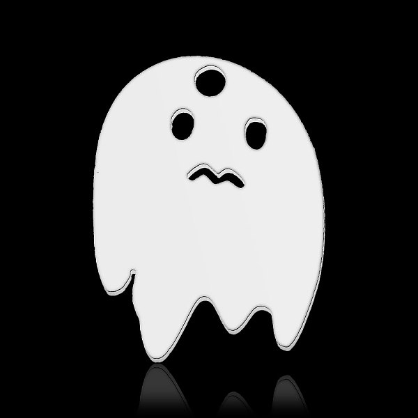 PandaHall 201 Stainless Steel Pendants, Ghost, Stainless Steel Color, 13x9.5x1mm, Hole: 1.2mm 201 Stainless Steel Ghost
PandaHall 201 Stainless Steel Pendants, Ghost, Stainless Steel Color, 13x9.5x1mm, Hole: 1.2mm 201 Stainless Steel Ghost