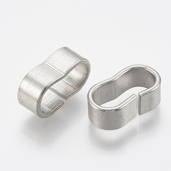 PandaHall 304 Stainless Steel Slide Charm, Rectangle Oval, Stainless Steel Color, 10.5x4.5x5mm, Hole: 4x8mm 304 Stainless Steel Oval
PandaHall 304 Stainless Steel Slide Charm, Rectangle Oval, Stainless Steel Color, 10.5x4.5x5mm, Hole: 4x8mm 304 Stainless Steel Oval