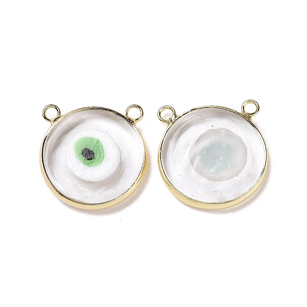 PandaHall Handmade Lampwork Pendants, with Golden Plated Brass Findings, Cadmium Free & Lead Free, Flat Round with Evil Eye, Green...
PandaHall Handmade Lampwork Pendants, with Golden Plated Brass Findings, Cadmium Free & Lead Free, Flat Round with Evil Eye, Green...