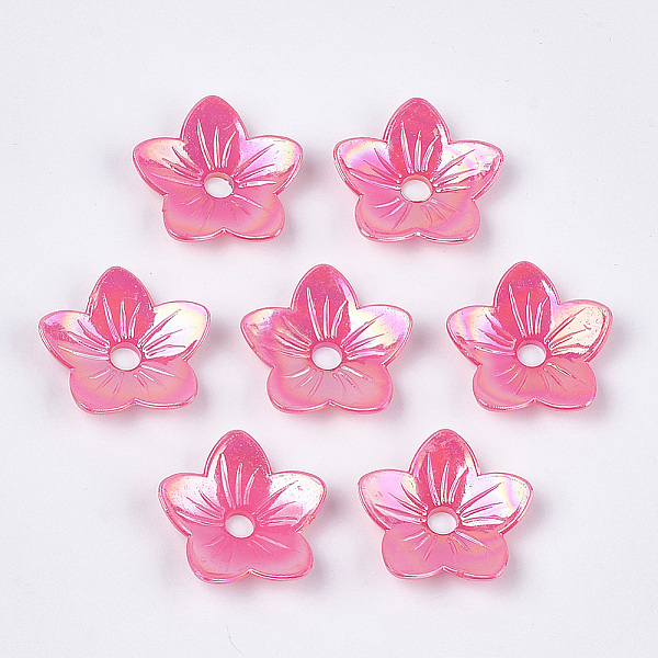 PandaHall Opaque AS Plastic Bead Caps, 5-Petal, Pearlized, Flower, Hot Pink, 32x32.5~33x7.5~8mm, Hole: 5.5mm, about 370pcs/500g Plastic Pink
PandaHall Opaque AS Plastic Bead Caps, 5-Petal, Pearlized, Flower, Hot Pink, 32x32.5~33x7.5~8mm, Hole: 5.5mm, about 370pcs/500g Plastic Pink