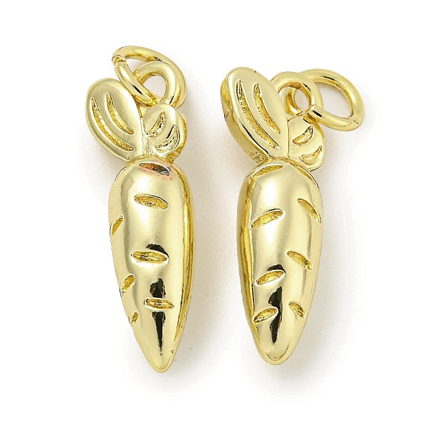 PandaHall Brass Pendants, with Jump Rings, Cadmium Free & Lead Free, Long-Lasting Plated, Carrot, Real 18K Gold Plated, 18.5x6.5x5mm, Hole...
PandaHall Brass Pendants, with Jump Rings, Cadmium Free & Lead Free, Long-Lasting Plated, Carrot, Real 18K Gold Plated, 18.5x6.5x5mm, Hole...