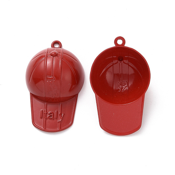 PandaHall Alloy Big Pendants, Cap Charms with Word Italy, FireBrick, 57x35x17mm, Hole: 3mm Alloy Word Red
PandaHall Alloy Big Pendants, Cap Charms with Word Italy, FireBrick, 57x35x17mm, Hole: 3mm Alloy Word Red