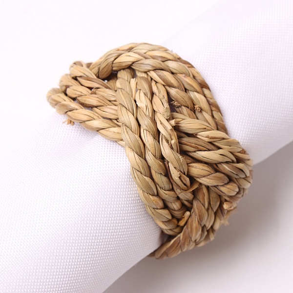 PandaHall Hay Knitting Napkin Rings, Napkin Holder Adornment, Restaurant Daily Accessiroes, Tan, 45x30mm Fibre Ring Orange
PandaHall Hay Knitting Napkin Rings, Napkin Holder Adornment, Restaurant Daily Accessiroes, Tan, 45x30mm Fibre Ring Orange