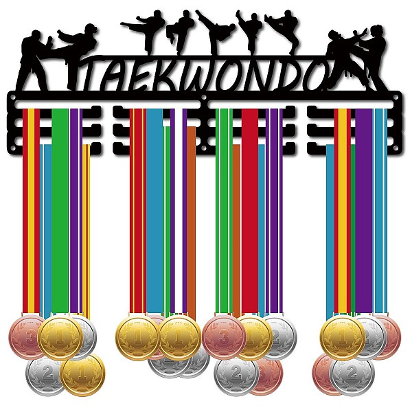 PandaHall CREATCABIN Taekwondo Medal Hanger Display Medal Holder Rack Sports Metal Hanging Athlete Awards Iron Wall Mount Decor Over 60+..., Black
PandaHall CREATCABIN Taekwondo Medal Hanger Display Medal Holder Rack Sports Metal Hanging Athlete Awards Iron Wall Mount Decor Over 60+..., Black