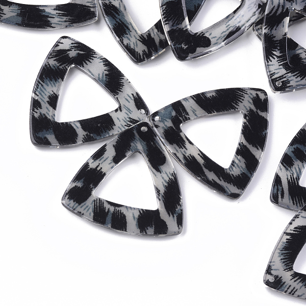 PandaHall Cellulose Acetate(Resin) Pendants, Triangle, Steel Blue, 40x41x3.5mm, Hole: 1.5mm Cellulose Acetate Triangle Blue
PandaHall Cellulose Acetate(Resin) Pendants, Triangle, Steel Blue, 40x41x3.5mm, Hole: 1.5mm Cellulose Acetate Triangle Blue