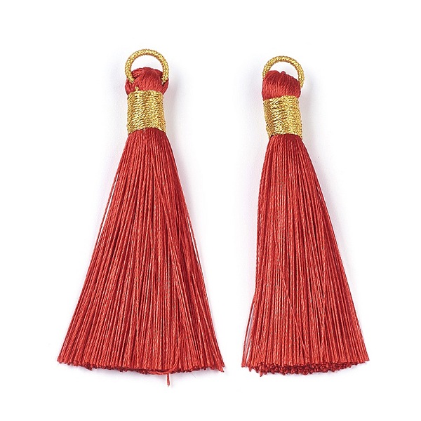 PandaHall Polyester Tassel Big Pendant Decorations, FireBrick, 83mm, Hole: 8x6.5mm Polyester Red
PandaHall Polyester Tassel Big Pendant Decorations, FireBrick, 83mm, Hole: 8x6.5mm Polyester Red