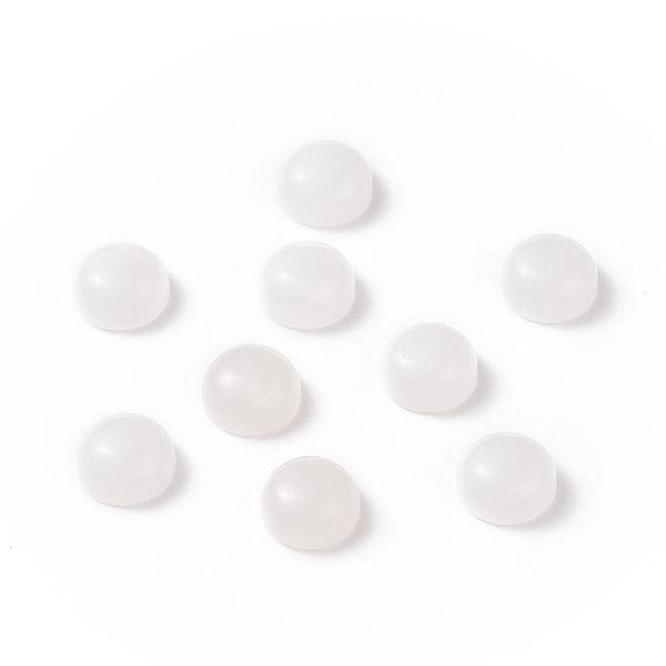 PandaHall Natural White Jade Cabochons, Half Round, 8x3.5~4mm White Jade Half Round
PandaHall Natural White Jade Cabochons, Half Round, 8x3.5~4mm White Jade Half Round