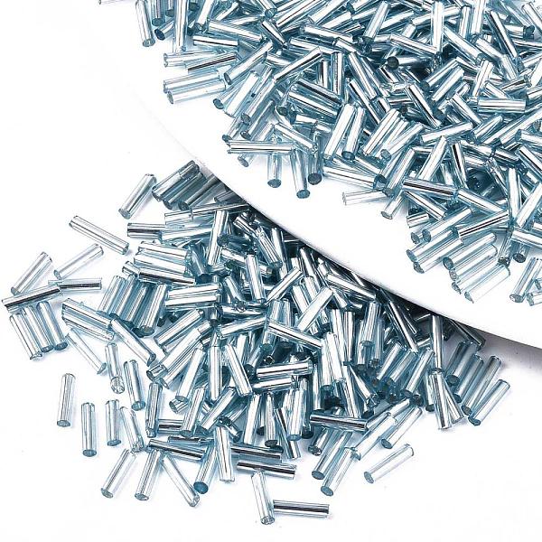 PandaHall Silver Lined Glass Bugle Beads, Round Hole, Light Grey, 6~7x1.5~2mm, Hole: 0.5mm, about 12500pcs/bag Glass Gray
PandaHall Silver Lined Glass Bugle Beads, Round Hole, Light Grey, 6~7x1.5~2mm, Hole: 0.5mm, about 12500pcs/bag Glass Gray