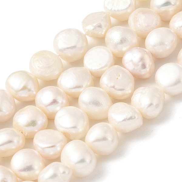 PandaHall Natural Cultured Freshwater Pearl Beads Strands, Two Sides Polished, PapayaWhip, 8~9mm, Hole: 0.5mm, about 23pcs/strand, 6.89''..., Orange
PandaHall Natural Cultured Freshwater Pearl Beads Strands, Two Sides Polished, PapayaWhip, 8~9mm, Hole: 0.5mm, about 23pcs/strand, 6.89''..., Orange
