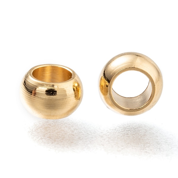 PandaHall Brass Beads, Long-Lasting Plated, Rondelle, Real 24K Gold Plated, 5x3mm, Hole: 3mm Brass Rondelle
PandaHall Brass Beads, Long-Lasting Plated, Rondelle, Real 24K Gold Plated, 5x3mm, Hole: 3mm Brass Rondelle