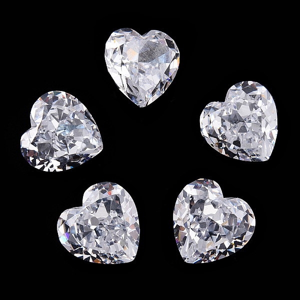 PandaHall Glass Rhinestone Cabochons, Pointed Back, Heart, Crystal, 8x8x5mm Glass Rhinestone Heart Clear
PandaHall Glass Rhinestone Cabochons, Pointed Back, Heart, Crystal, 8x8x5mm Glass Rhinestone Heart Clear
