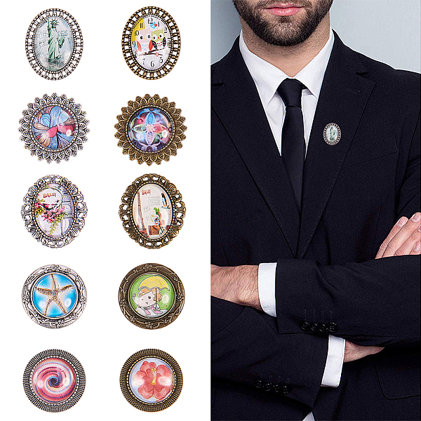 PandaHall SUNNYCLUE DIY 20 PCS Bridal Groomsmen Bouquet Charms Pin Brooch Photo Charms Wedding Boutonniere Pin Kit with Pendant trays &..., Clear
PandaHall SUNNYCLUE DIY 20 PCS Bridal Groomsmen Bouquet Charms Pin Brooch Photo Charms Wedding Boutonniere Pin Kit with Pendant trays &..., Clear