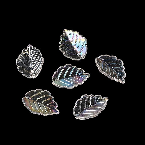 PandaHall Transparent Acrylic Pendants, UV Plating Iridescent, Leaf, Clear, 23.5x17.5x2mm, Hole: 1.5mm Acrylic Leaf Clear
PandaHall Transparent Acrylic Pendants, UV Plating Iridescent, Leaf, Clear, 23.5x17.5x2mm, Hole: 1.5mm Acrylic Leaf Clear