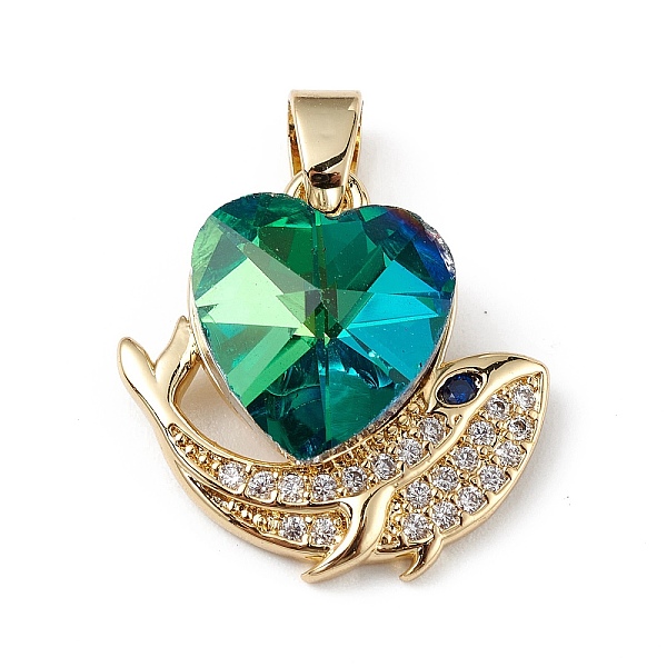PandaHall Real 18K Gold Plated Rack Plating Brass Micro Pave Cubic Zirconia Pendants, with Glass, Long-Lasting Plated, Cadmium Free & Lead...
PandaHall Real 18K Gold Plated Rack Plating Brass Micro Pave Cubic Zirconia Pendants, with Glass, Long-Lasting Plated, Cadmium Free & Lead...