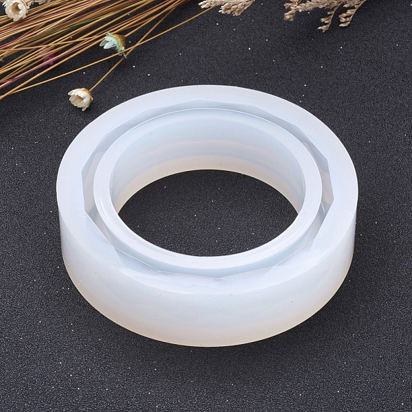 PandaHall DIY Silicone Bangle Molds, Resin Casting Molds, For UV Resin, Epoxy Resin Jewelry Making, White, 73.5x18.5mm, Inner Diameter: 56mm...
PandaHall DIY Silicone Bangle Molds, Resin Casting Molds, For UV Resin, Epoxy Resin Jewelry Making, White, 73.5x18.5mm, Inner Diameter: 56mm...