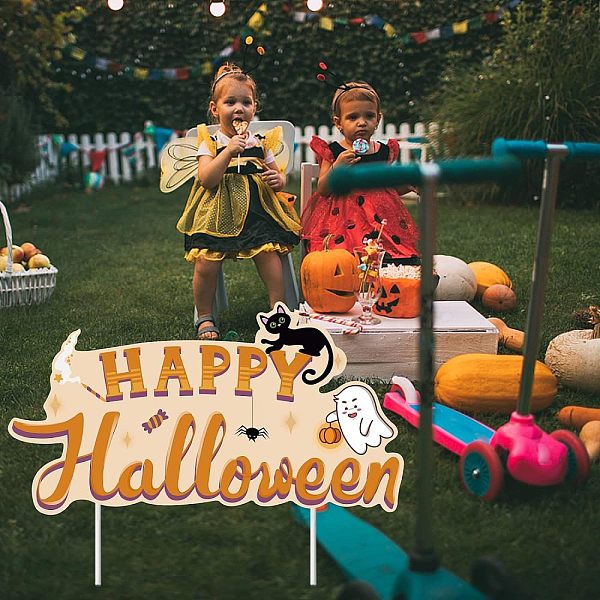 PandaHall Plastic Yard Signs Display Decorations, for Outdoor Garden Decoration, Word Happy Halloween, PeachPuff, 210x390x4mm Plastic Word..., Brown
PandaHall Plastic Yard Signs Display Decorations, for Outdoor Garden Decoration, Word Happy Halloween, PeachPuff, 210x390x4mm Plastic Word..., Brown