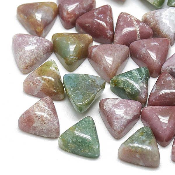 PandaHall Natural Indian Agate Cabochons, Triangle, 9.5~10x10x5.5mm Indian Agate Triangle
PandaHall Natural Indian Agate Cabochons, Triangle, 9.5~10x10x5.5mm Indian Agate Triangle