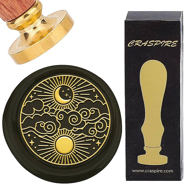 PandaHall Wax Seal Stamp Set, Golden Tone Sealing Wax Stamp Solid Brass Head, with Retro Wood Handle, for Envelopes Invitations, Gift Card...
PandaHall Wax Seal Stamp Set, Golden Tone Sealing Wax Stamp Solid Brass Head, with Retro Wood Handle, for Envelopes Invitations, Gift Card...