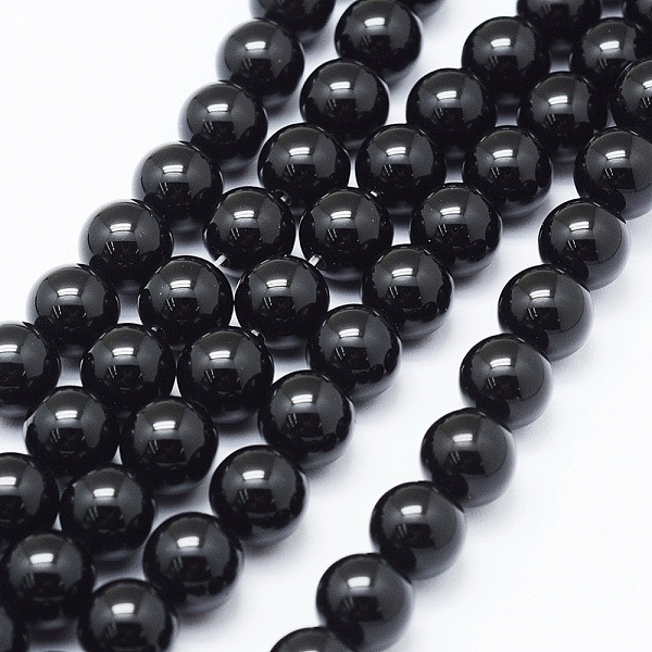 PandaHall Natural Black Onyx Beads Strands, Dyed, Round, 8mm, Hole: 1mm, about 48pcs/strand, 14.96 inch(38cm) Black Onyx Round
PandaHall Natural Black Onyx Beads Strands, Dyed, Round, 8mm, Hole: 1mm, about 48pcs/strand, 14.96 inch(38cm) Black Onyx Round