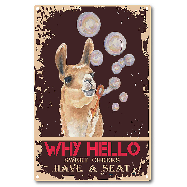 PandaHall Vintage Metal Tin Sign, Wall Decor for Bars, Restaurants, Cafes Pubs, Camel Pattern, 30x20cm Tinplate Camel Shape
PandaHall Vintage Metal Tin Sign, Wall Decor for Bars, Restaurants, Cafes Pubs, Camel Pattern, 30x20cm Tinplate Camel Shape