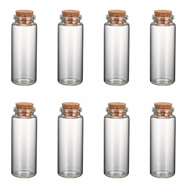 PandaHall Glass Jar Glass Bottles, with Cork Stopper, Wishing Bottle, Bead Containers, Clear, 70x27mm, Bottleneck: 20mm in diameter...
PandaHall Glass Jar Glass Bottles, with Cork Stopper, Wishing Bottle, Bead Containers, Clear, 70x27mm, Bottleneck: 20mm in diameter...
