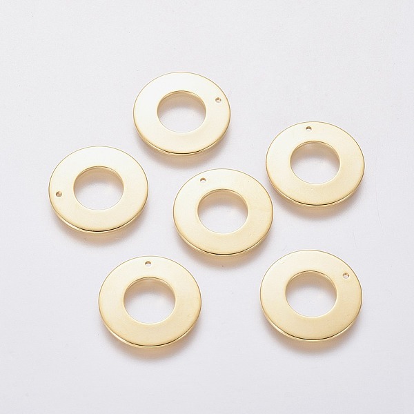 PandaHall 201 Stainless Steel Pendants, Ring, Golden, 16x1mm, Hole: 0.8mm 201 Stainless Steel Ring
PandaHall 201 Stainless Steel Pendants, Ring, Golden, 16x1mm, Hole: 0.8mm 201 Stainless Steel Ring