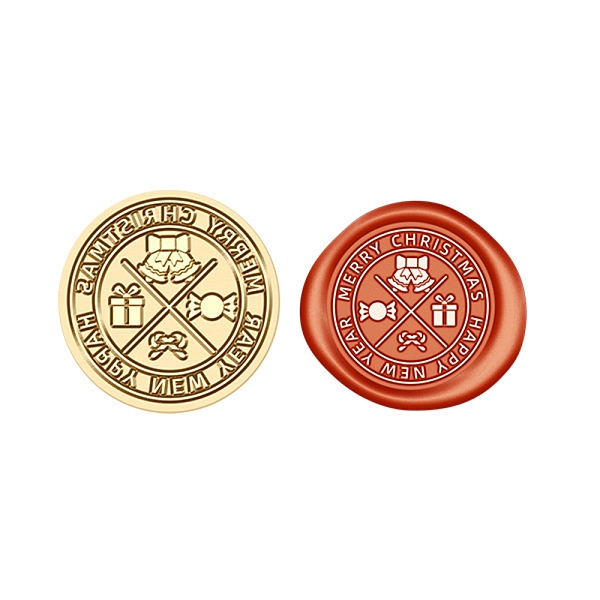 PandaHall Christmas Series Wax Seal Brass Stamp Head, for Wax Seal Stamp, Golden, Candy, 25x15mm, Inner Diameter: 7mm Brass Candy
PandaHall Christmas Series Wax Seal Brass Stamp Head, for Wax Seal Stamp, Golden, Candy, 25x15mm, Inner Diameter: 7mm Brass Candy