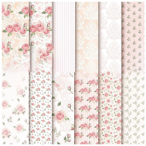 PandaHall 12 Sheets 12 Styles Scrapbooking Paper Pads, Decorative Craft Paper Pad, None Self-Adhesive, Flower, 153x153x0.1mm, 1 Sheet/style...
PandaHall 12 Sheets 12 Styles Scrapbooking Paper Pads, Decorative Craft Paper Pad, None Self-Adhesive, Flower, 153x153x0.1mm, 1 Sheet/style...