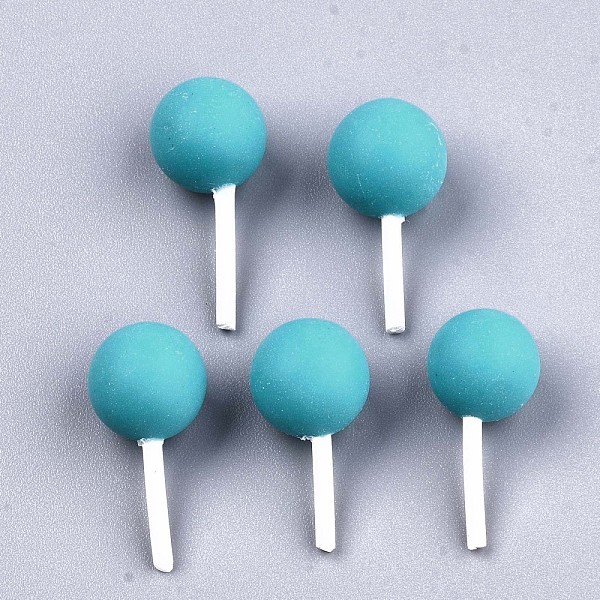 PandaHall Handmade Polymer Clay 3D Lollipop Embellishments, for Party DIY Decorations, Dark Turquoise, 21~26x10.5mm Polymer Clay Food
PandaHall Handmade Polymer Clay 3D Lollipop Embellishments, for Party DIY Decorations, Dark Turquoise, 21~26x10.5mm Polymer Clay Food