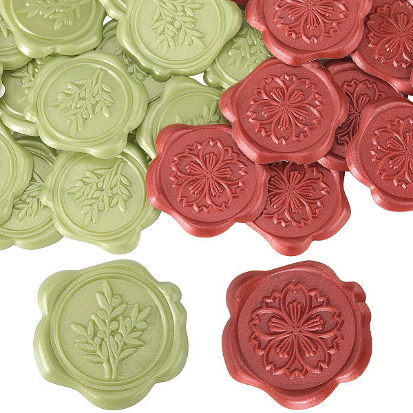 PandaHall CRASPIRE 50Pcs 2 Styles Adhesive Wax Seal Stickers, Envelope Seal Decoration, For Craft Scrapbook DIY Gift, Flower & Leaf...
PandaHall CRASPIRE 50Pcs 2 Styles Adhesive Wax Seal Stickers, Envelope Seal Decoration, For Craft Scrapbook DIY Gift, Flower & Leaf...