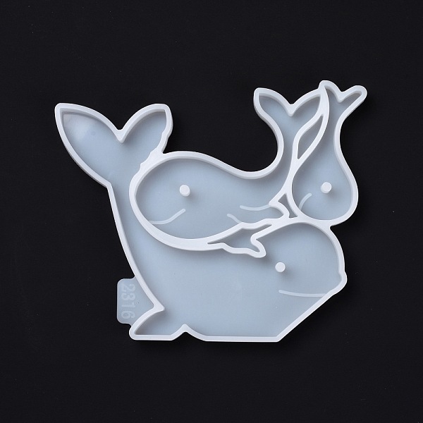 PandaHall DIY Decoration Silicone Mold, Resin Casting Molds, For UV Resin, Epoxy Resin Jewelry Making, Dolphin, White, 114x136x9.5mm, Hole...
PandaHall DIY Decoration Silicone Mold, Resin Casting Molds, For UV Resin, Epoxy Resin Jewelry Making, Dolphin, White, 114x136x9.5mm, Hole...