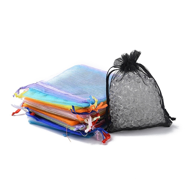PandaHall 20Pcs 10 Colors Rectangle Organza Drawstring Bags, Mixed Color, 12x9cm, 2pcs/color Organza Rectangle Multicolor
PandaHall 20Pcs 10 Colors Rectangle Organza Drawstring Bags, Mixed Color, 12x9cm, 2pcs/color Organza Rectangle Multicolor