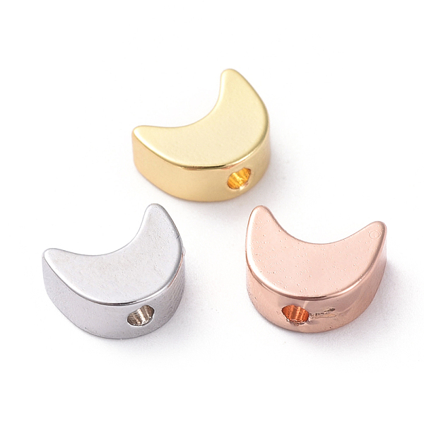PandaHall Brass Beads, Long-Lasting Plated, Moon, Real 18K Gold Plated, Mixed Color, 5.4x6.9x3mm, Hole: 1mm Brass Moon
PandaHall Brass Beads, Long-Lasting Plated, Moon, Real 18K Gold Plated, Mixed Color, 5.4x6.9x3mm, Hole: 1mm Brass Moon