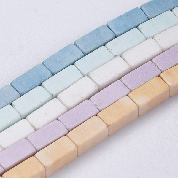 PandaHall Natural Agate Beads Strands, Dyed, Cuboid, Mixed Color, 8.5x4x4mm, Hole: 1mm, about 47pcs/strand, 15.7 inch Natural Agate Cuboid..., Multicolor
PandaHall Natural Agate Beads Strands, Dyed, Cuboid, Mixed Color, 8.5x4x4mm, Hole: 1mm, about 47pcs/strand, 15.7 inch Natural Agate Cuboid..., Multicolor