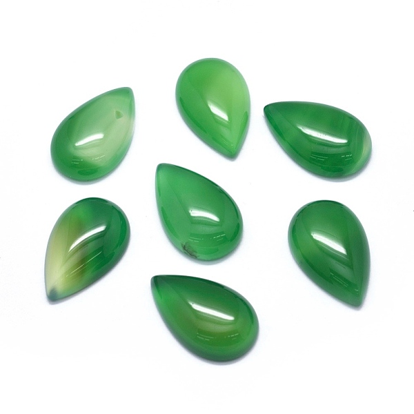 PandaHall Natural Green Onyx Agate Cabochons, teardrop, 25x15.5x7mm Natural Agate Teardrop
PandaHall Natural Green Onyx Agate Cabochons, teardrop, 25x15.5x7mm Natural Agate Teardrop