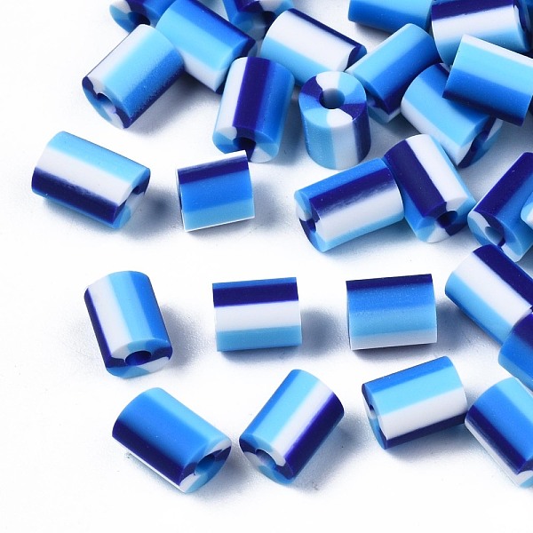 PandaHall Handmade Polymer Clay Beads, 3 Tone, Column, Midnight Blue, 5x2.5~6.5mm, Hole: 1.8mm Polymer Clay Column
PandaHall Handmade Polymer Clay Beads, 3 Tone, Column, Midnight Blue, 5x2.5~6.5mm, Hole: 1.8mm Polymer Clay Column