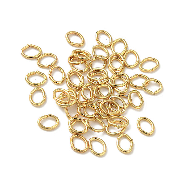 PandaHall 304 Stainless Steel Open Jump Rings, Oval, Real 18K Gold Plated, 4x3x0.6mm, Inner Diameter: 2.5x2mm 303 Stainless Steel Oval
PandaHall 304 Stainless Steel Open Jump Rings, Oval, Real 18K Gold Plated, 4x3x0.6mm, Inner Diameter: 2.5x2mm 303 Stainless Steel Oval