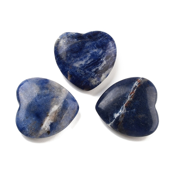 PandaHall Heart Natural Sodalite Worry Stone, Anxiety Healing Thumb Stone, 19.5~20.5x20~20.5x5.8~6.8mm Sodalite Heart
PandaHall Heart Natural Sodalite Worry Stone, Anxiety Healing Thumb Stone, 19.5~20.5x20~20.5x5.8~6.8mm Sodalite Heart
