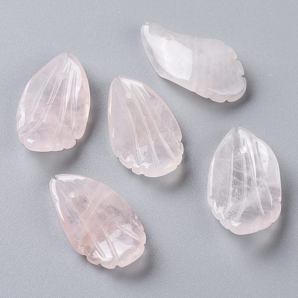 PandaHall Natural Rose Quartz Pendants, Petal, 21x11x4mm, Hole: 0.8mm Rose Quartz Flower
PandaHall Natural Rose Quartz Pendants, Petal, 21x11x4mm, Hole: 0.8mm Rose Quartz Flower