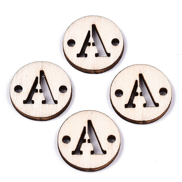 PandaHall Unfinished Natural Poplar Wood Links Connectors, Laser Cut, Flat Round with Word, Letter.A, 19.5x2.5mm, Hole: 2mm Wood Letter A
PandaHall Unfinished Natural Poplar Wood Links Connectors, Laser Cut, Flat Round with Word, Letter.A, 19.5x2.5mm, Hole: 2mm Wood Letter A