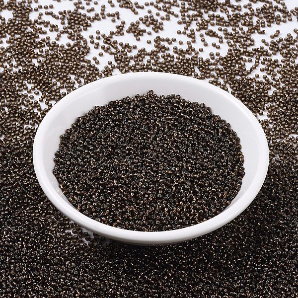 PandaHall MIYUKI Round Rocailles Beads, Japanese Seed Beads, (RR29) Silverlined Root Beer, 11/0, 2x1.3mm, Hole: 0.8mm, about 1100pcs/bottle..., Brown
PandaHall MIYUKI Round Rocailles Beads, Japanese Seed Beads, (RR29) Silverlined Root Beer, 11/0, 2x1.3mm, Hole: 0.8mm, about 1100pcs/bottle..., Brown