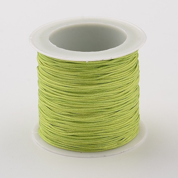 PandaHall Nylon Thread Cord, DIY Material for Jewelry Making, Spring Green, 0.8mm, about 38.27 yards(35m)/roll Nylon
PandaHall Nylon Thread Cord, DIY Material for Jewelry Making, Spring Green, 0.8mm, about 38.27 yards(35m)/roll Nylon