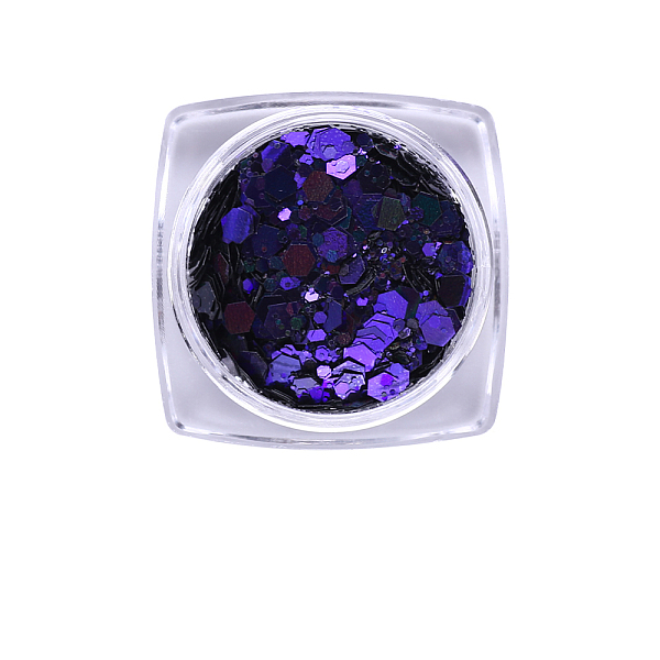 PandaHall Hexagon Shining Nail Art Decoration Accessories, with Glitter Powder and Sequins, DIY Sparkly Paillette Tips Nail, Indigo, Powder..., Purple
PandaHall Hexagon Shining Nail Art Decoration Accessories, with Glitter Powder and Sequins, DIY Sparkly Paillette Tips Nail, Indigo, Powder..., Purple