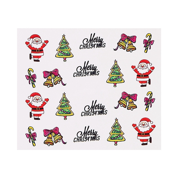 PandaHall 3D Christmas Nail Stickers, Water Transfer Stickers Santa Claus Elk Tree Bell Sock Designs Sticker, for Xmas Winter Fingernails...
PandaHall 3D Christmas Nail Stickers, Water Transfer Stickers Santa Claus Elk Tree Bell Sock Designs Sticker, for Xmas Winter Fingernails...