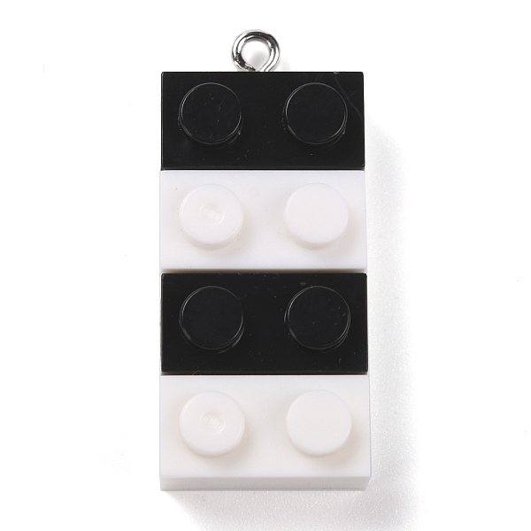 PandaHall Resin Pendants, with Platinum Iron Loop, Toy Bricks, Black, 36x15.5x8mm, Hole: 2.6mm Iron+Resin Others Black
PandaHall Resin Pendants, with Platinum Iron Loop, Toy Bricks, Black, 36x15.5x8mm, Hole: 2.6mm Iron+Resin Others Black